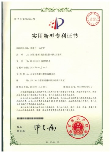 進排氣一體支管
